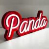 Acrylic Engraved Curved LED Neon Sign | Acrylic Neon Letters