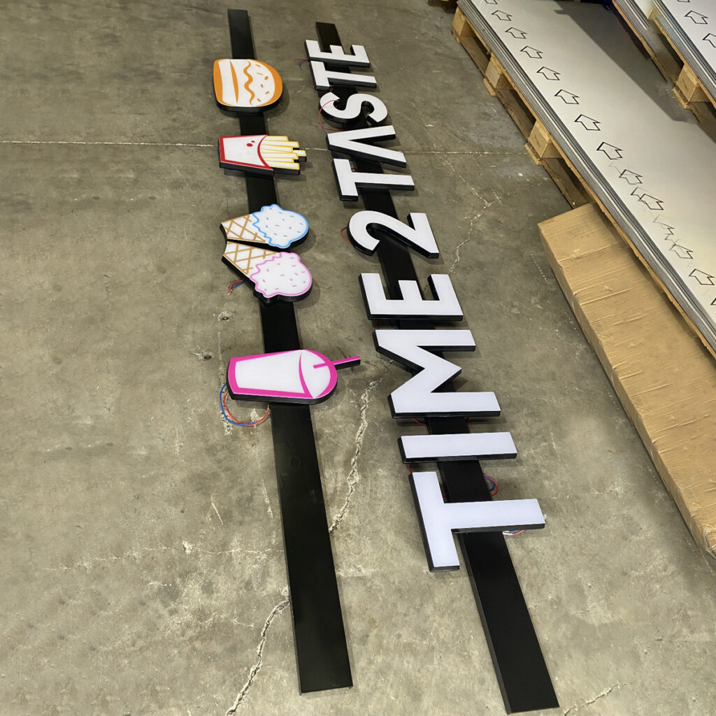 3D Acrylic Faux Neon Signs | Premium Solid Acrylic Engraved Letter