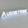 Acrylic Fabricated LED Channel Letters | Front &amp; Side Illuminated 3D Letter Sign