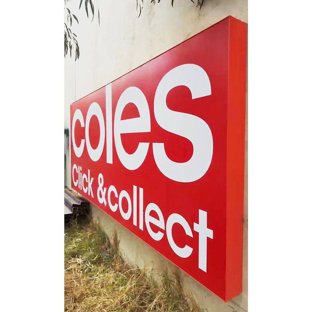 Aluminium Outdoor Flexface Vinyl Banner Light Box