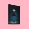 Angled Portable Vertical Fabric Display Wall | Slanted Top Tension Fabric Banner