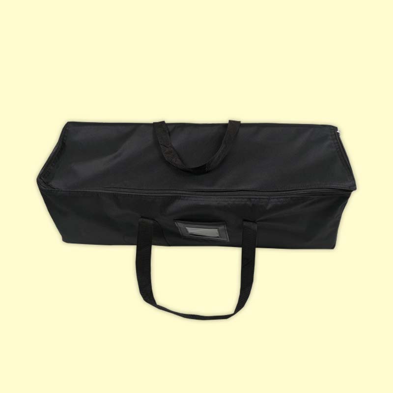 Angled Portable Vertical Fabric Display Wall | Slanted Top Tension Fabric Banner