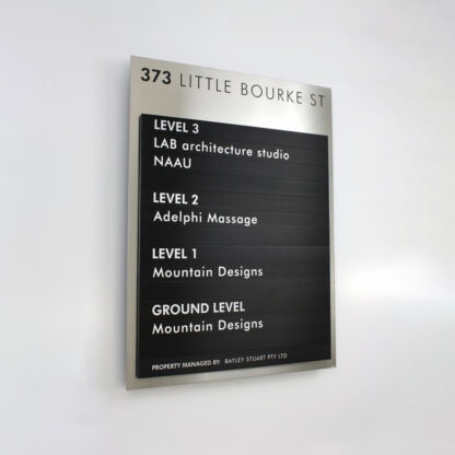Architectural Modular Signs | Wayfinding Directory Boards