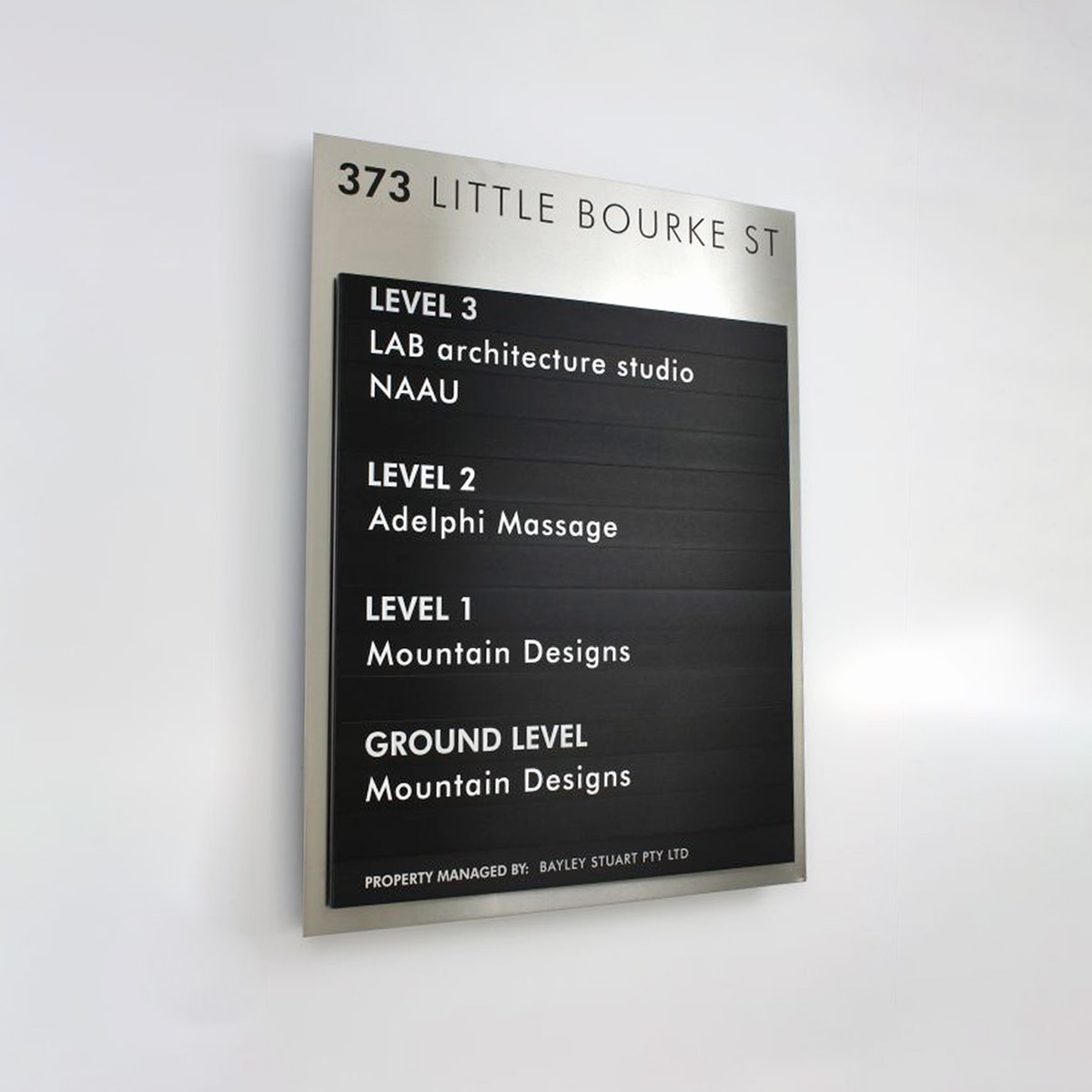 Architectural Modular Signs | Wayfinding Directory Boards