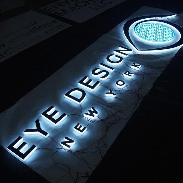 Back-illuminated Acrylic Letters | Back lit Acrylic Signs