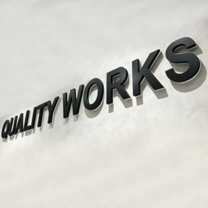 Back-illuminated Acrylic Letters | Back lit Acrylic Signs