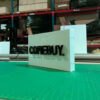 Blade Sign with 3D Letter Surface