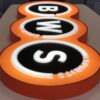 Blade Sign with 3D Letter Surface