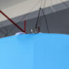 Cloud Hanging Banner | Custom Sky Hanging Fabric Displays