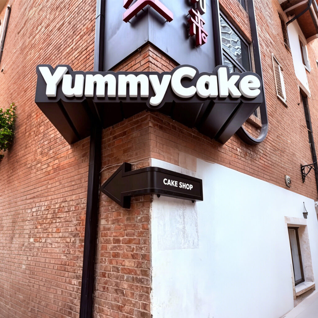 Corner Wrap 3D Channel Letters | 90-Degree Architectural Branding