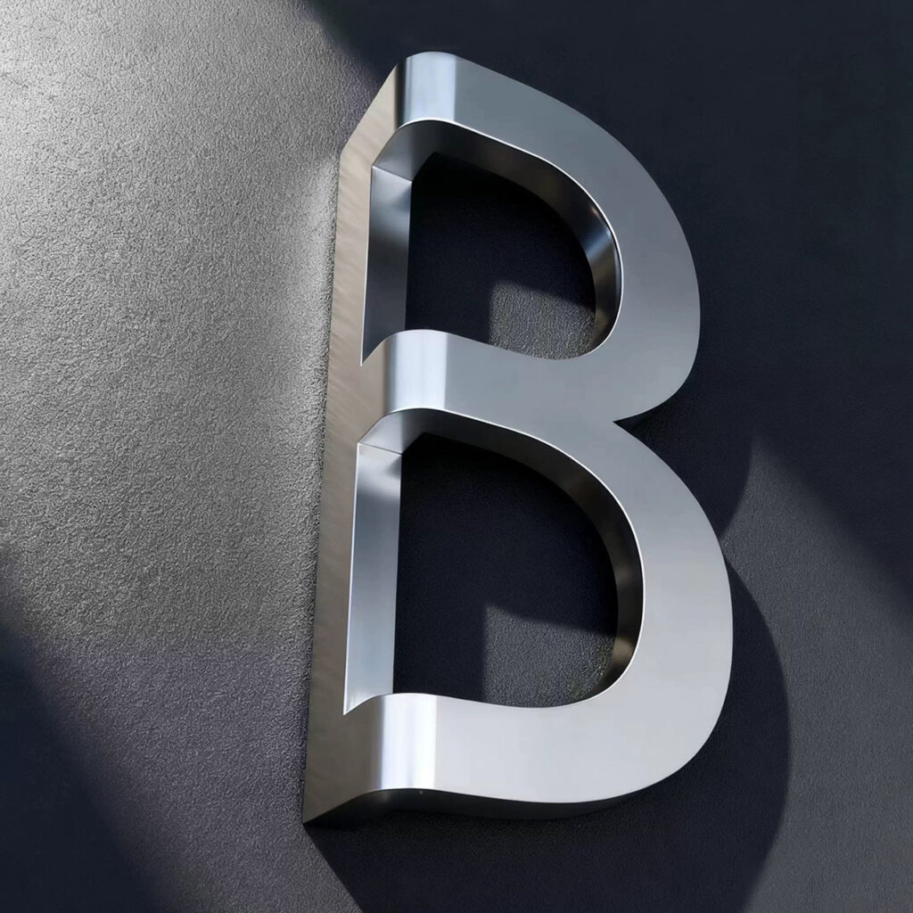 Corner Wrap 3D Channel Letters | 90-Degree Architectural Branding