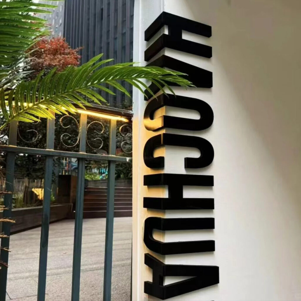 Corner Wrap 3D Channel Letters | 90-Degree Architectural Branding