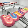 Crystal Jelly Transparent Spherical Letters | High-Gloss Domed 3D Signs