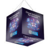 Cube Hanging Banner | Sky Hanging Fabric Displays