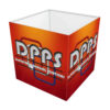 Cube Hanging Banner | Sky Hanging Fabric Displays