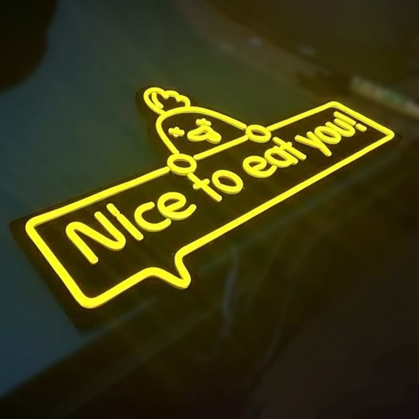 Customized LED Flex Neon Sign | PVC Rubber Neon Letters