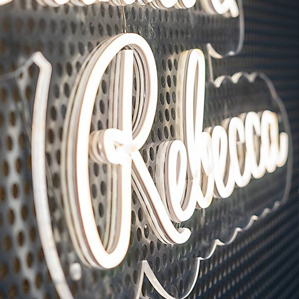 Customized LED Flex Neon Sign | PVC Rubber Neon Letters