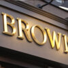 Cylinder 3D Metal Letters | Premium Hotel Corporate Signs