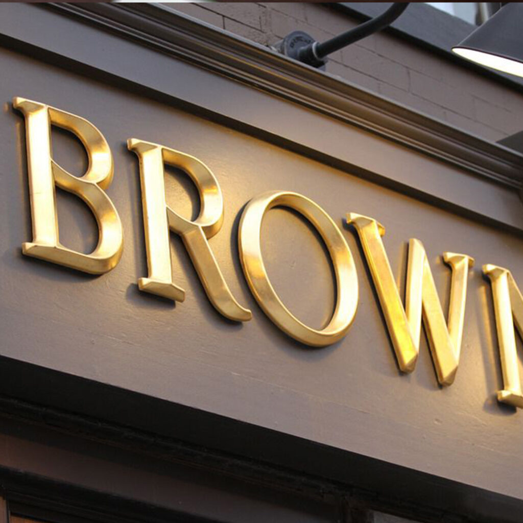 Cylinder 3D Metal Letters | Premium Hotel Corporate Signs