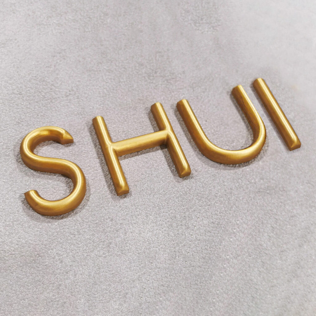Cylinder 3D Metal Letters | Premium Hotel Corporate Signs