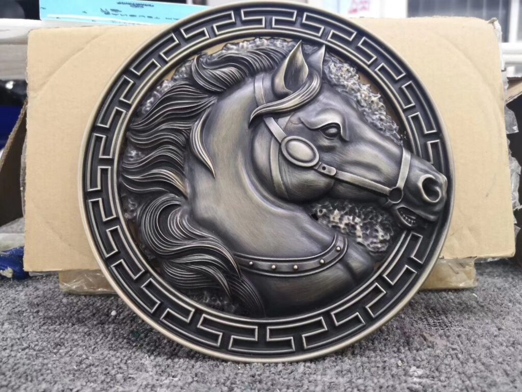 Embossed Antique Brass Metal Sign Plaques | Aged Sign Plate