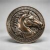 Embossed Antique Brass Metal Sign Plaques | Aged Sign Plate