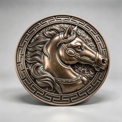 Embossed Antique Brass Metal Sign Plaques | Aged Sign Plate