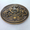 Embossed Antique Brass Metal Sign Plaques | Aged Sign Plate