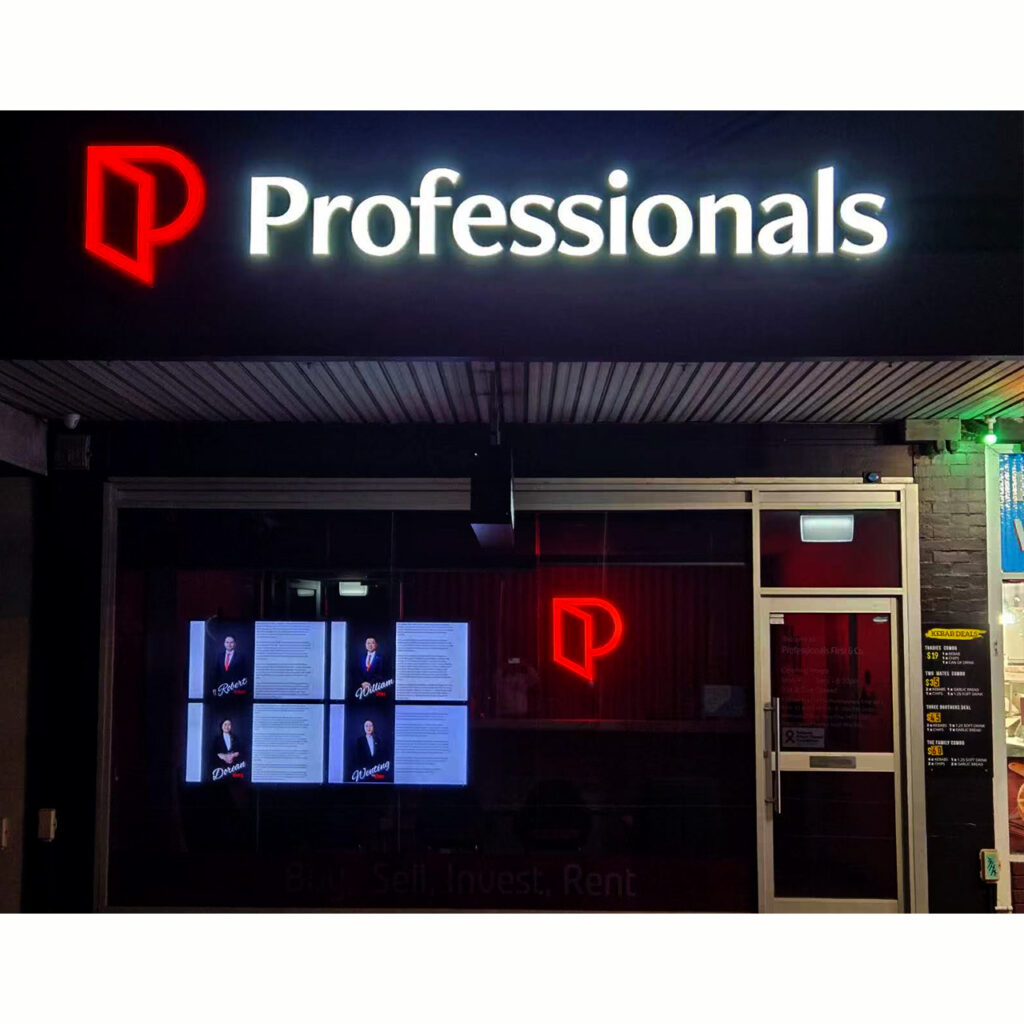 Face Illuminated Channel Letter | Front-lit LED Letter Sign