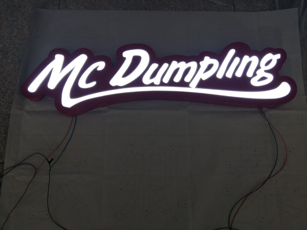 Face Illuminated Channel Letter | Front-lit LED Letter Sign
