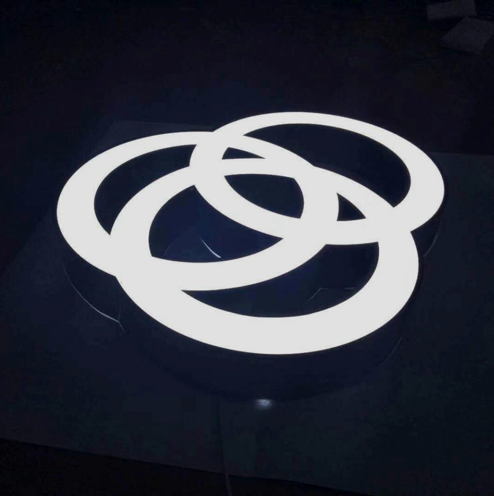 Face Illuminated Rimless LED Channel Letters | Front-Lit Rimless Signage