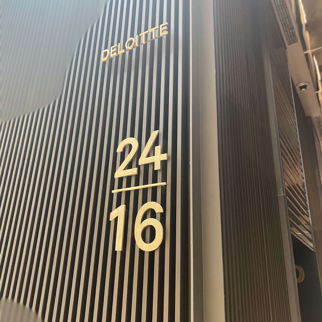 Fine Finishing Solid Metal Letters | Premium Architectural Typography