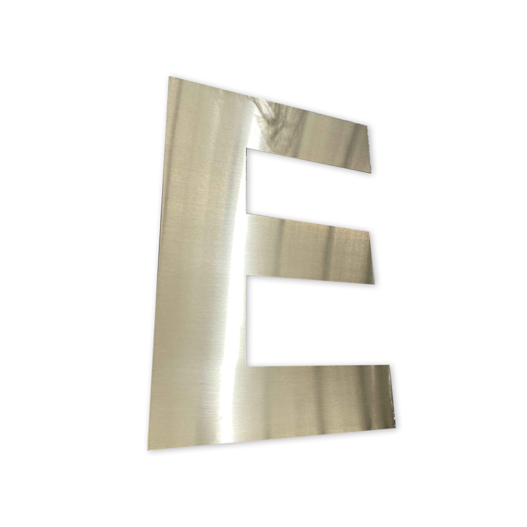 Fine Finishing Solid Metal Letters | Premium Architectural Typography