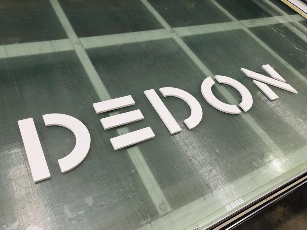 Flat Cut Letters | Flat Metal Signs