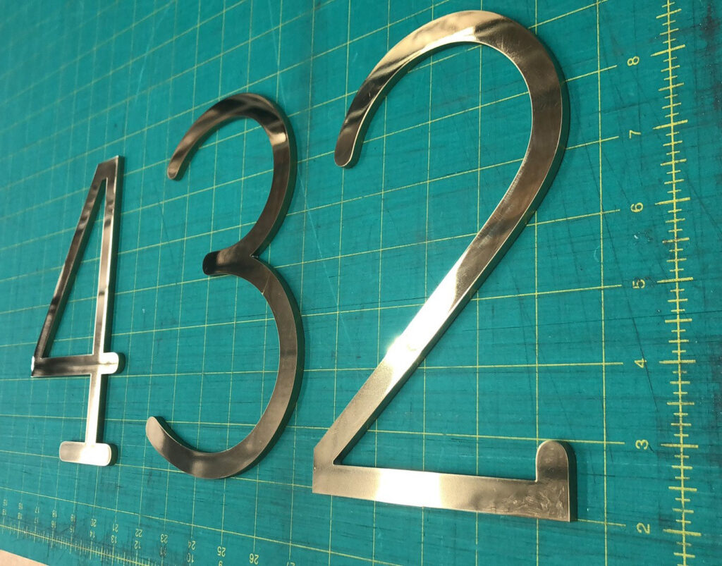 Flat Cut Letters | Flat Metal Signs