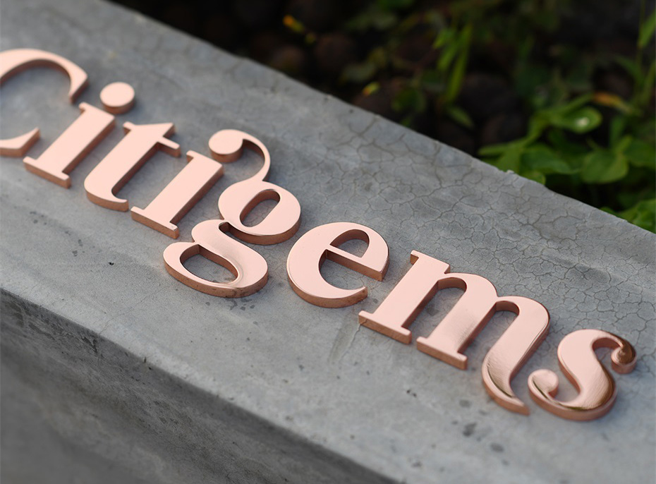 Flat Cut Letters | Flat Metal Signs