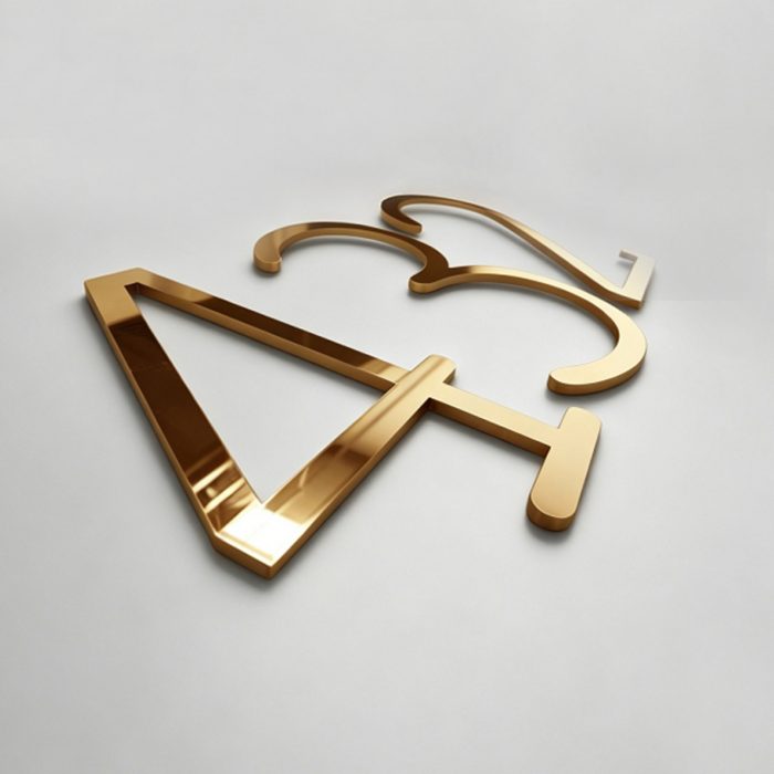 Flat Cut Letters | Flat Metal Signs