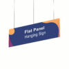 Flat Panel Hanging Banner | Sky Hanging Display Panels
