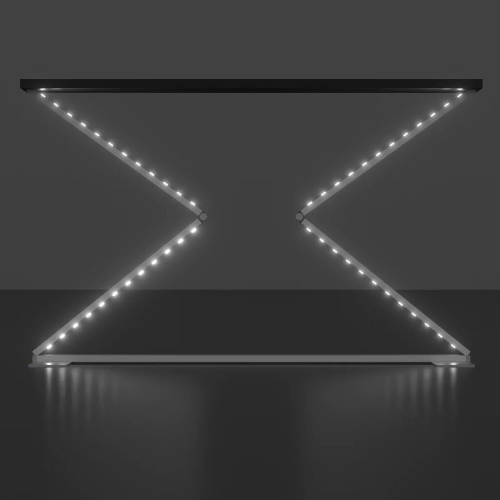Foldable SEG Display Counter | Compact Exhibition Counter