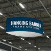 Football Hanging Banner | Custom Sky Hanging Fabric Displays