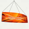 Football Hanging Banner | Custom Sky Hanging Fabric Displays