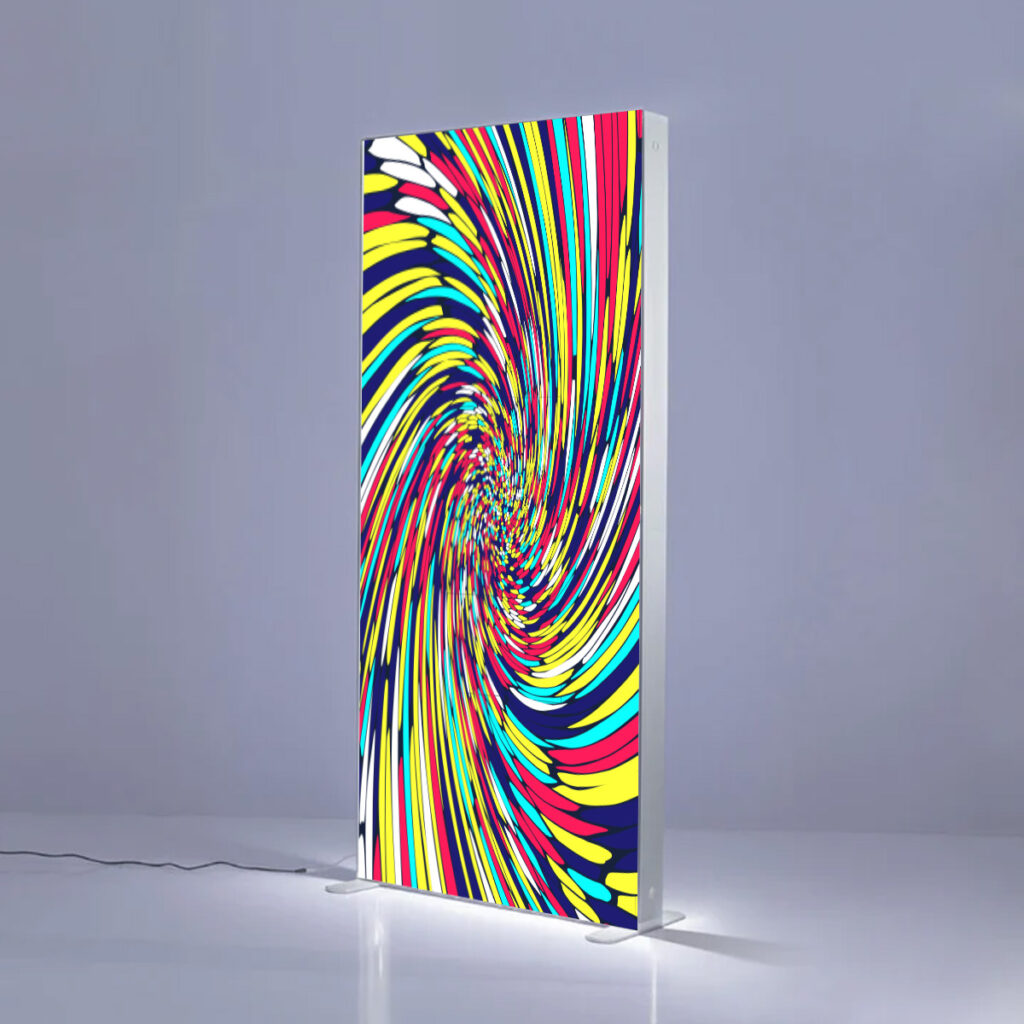 Free Standing LED SEG Light Box | 60/80/100/120/150mm