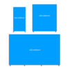 Free Standing LED SEG Light Box | 60/80/100/120/150mm