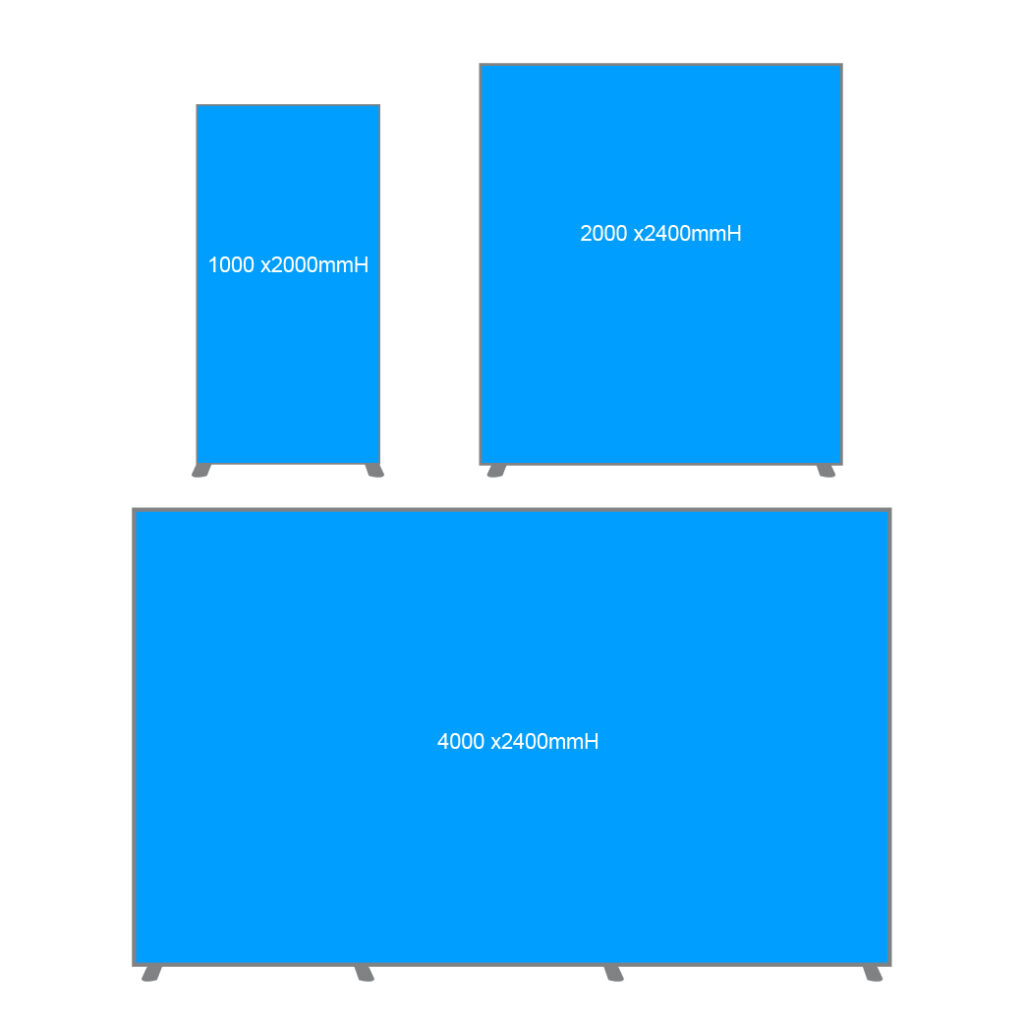 Free Standing LED SEG Light Box | 60/80/100/120/150mm