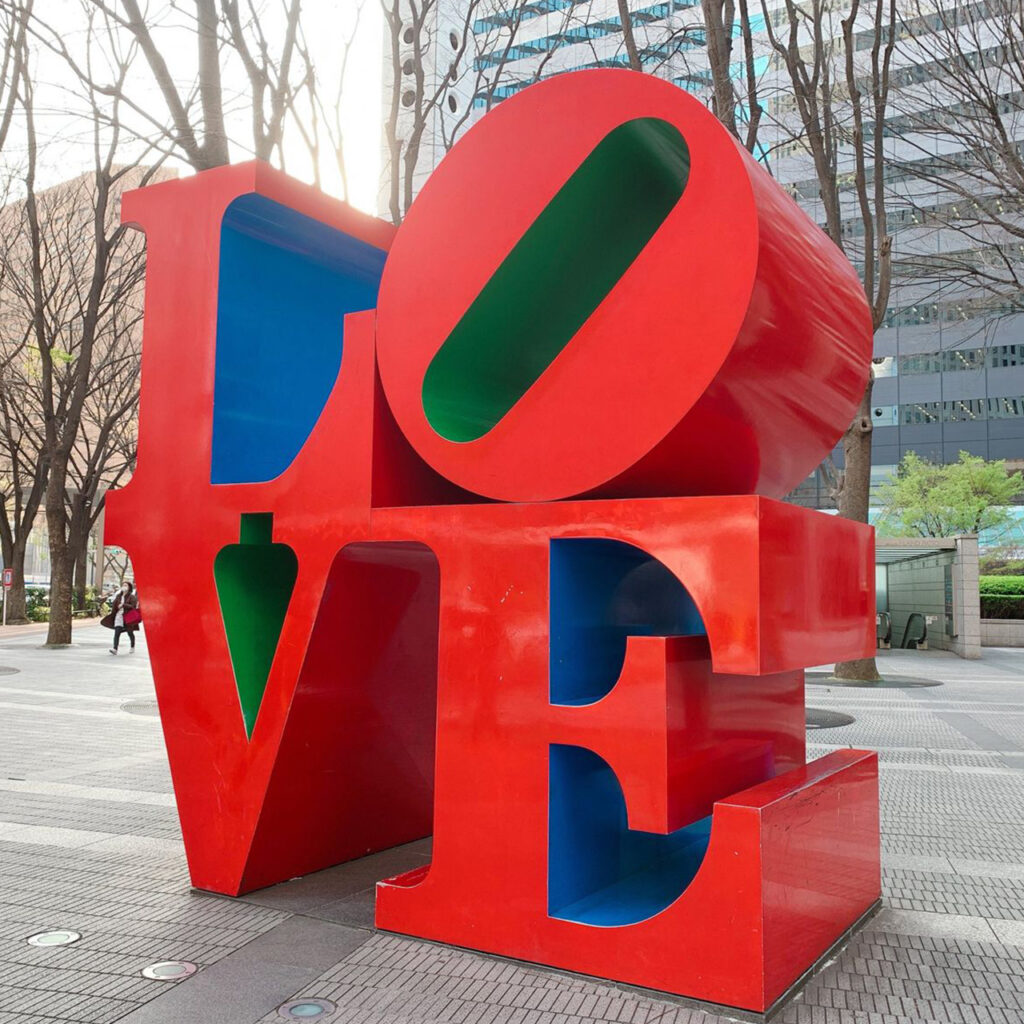 Giant 3D Sculpture Letters | Giant Landmark Metal Signs