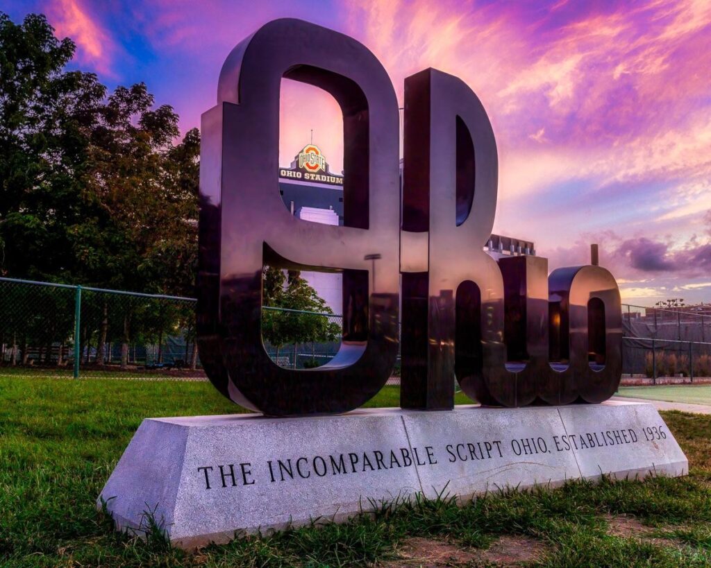 Giant 3D Sculpture Letters | Giant Landmark Metal Signs