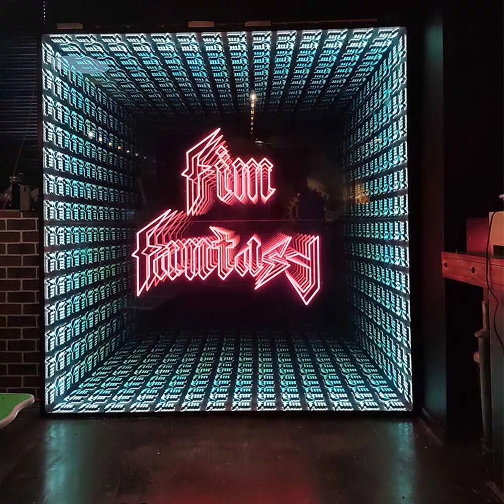 Infinite Mirror Effect 3D LED Neon Sign | Infinity Tunnel Branding