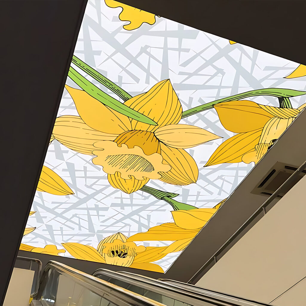 LED Ceiling SEG Light Box | Custom Shape Ceiling Lighting