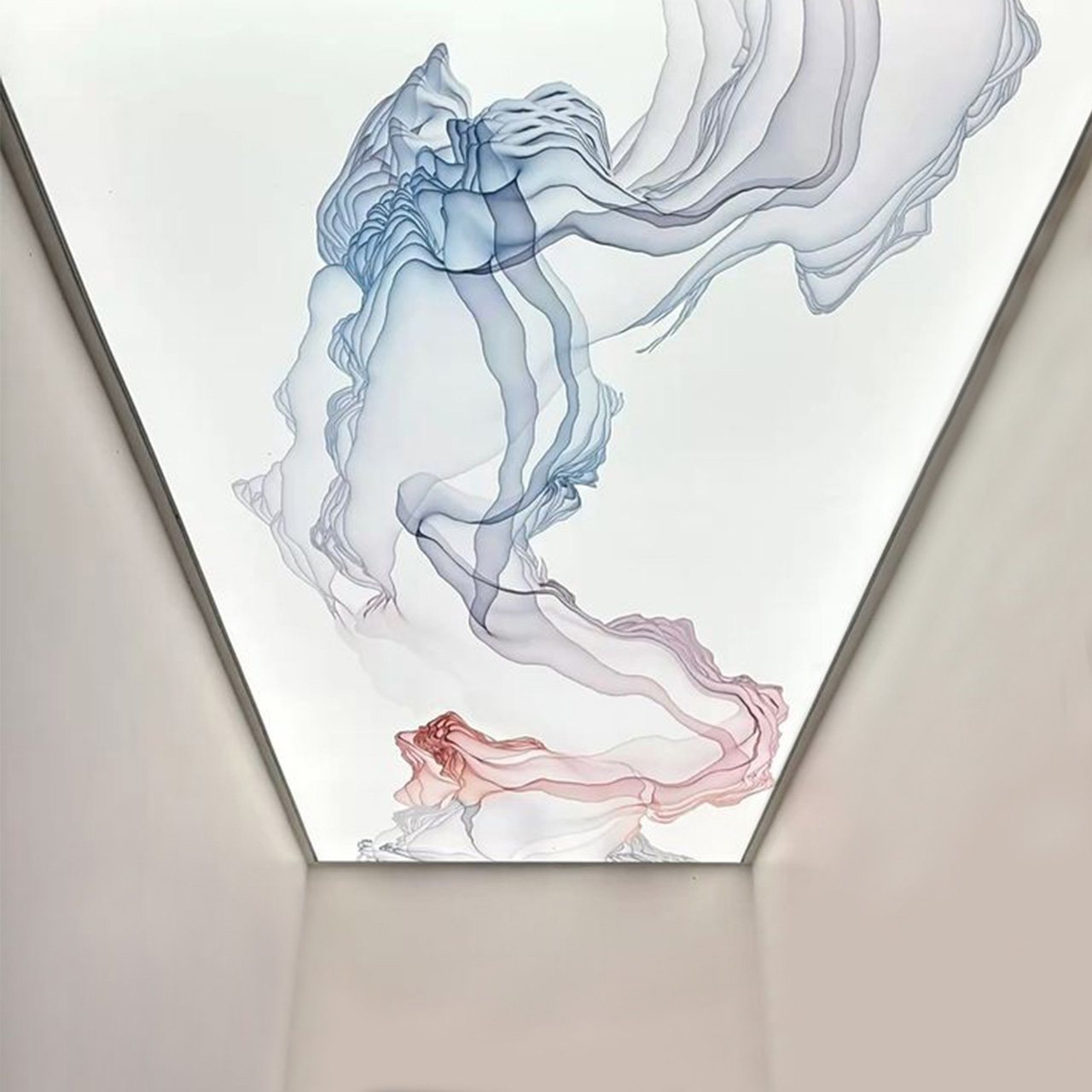 LED Ceiling SEG Light Box | Custom Shape Ceiling Lighting