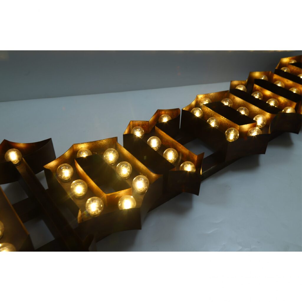 LED Light Vintage Marquee Letters | Fairground Style 3D Signs